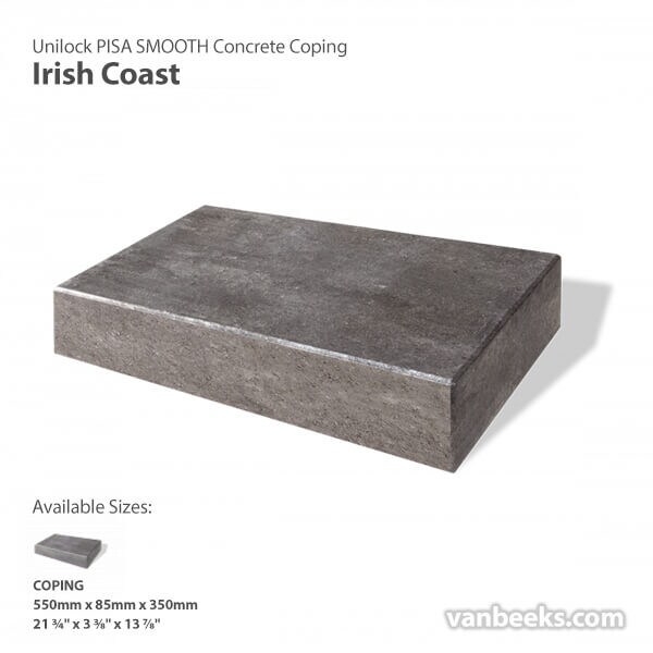 Unilock Pisa Smooth Concrete Coping
